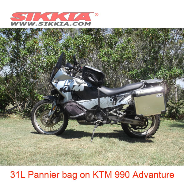 31L motocycle Alloy pannier bag