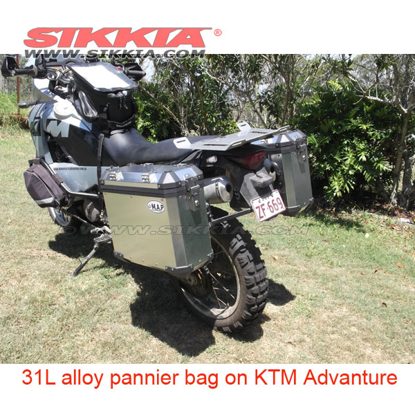 31L motocycle Alloy pannier bag