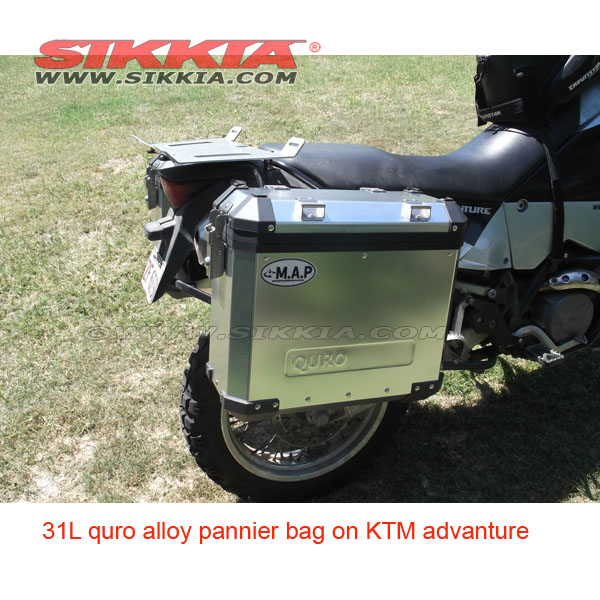 31L motocycle Alloy pannier bag