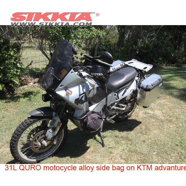 31L motocycle Alloy pannier bag