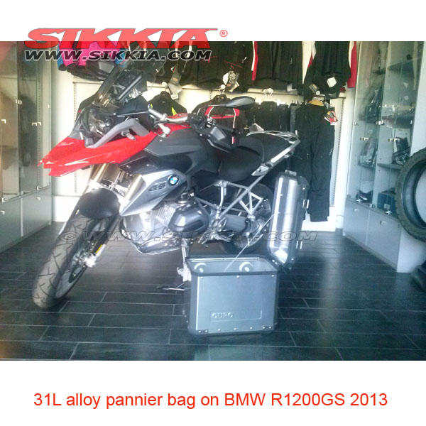 31L motocycle Alloy pannier bag